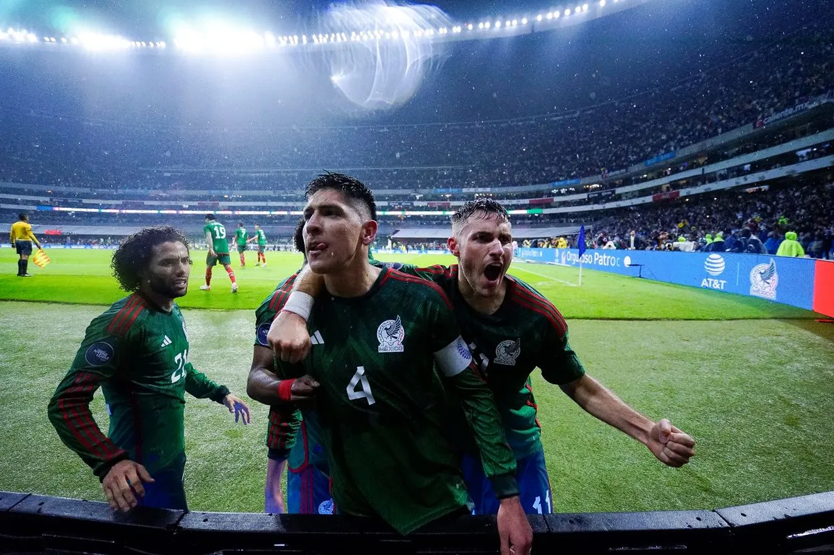 Foto de Edson Álvarez, clave en la clasificación de la Selección Mexicana a la Copa América 2024.