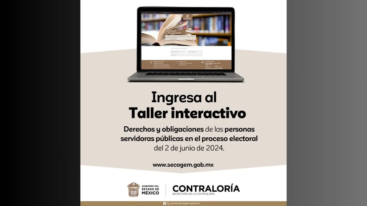 Edomex: Ofrecen taller para prevenir delitos electorales