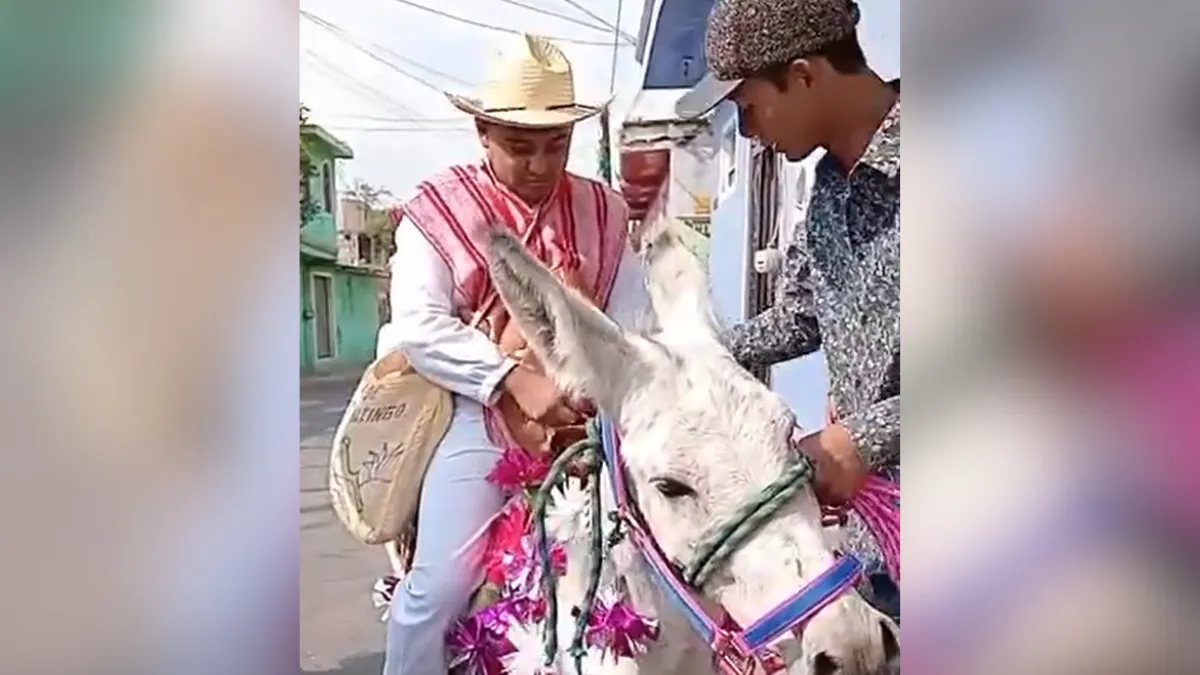Ozumba: Paseo de ritual masculino ante la llegada de un hijo