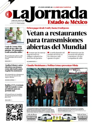 La Jornada Edomex | 08 de junio de 2026