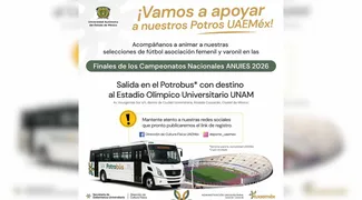 UAEMéx apoyará a selecciones de futbol en finales nacionales de ANUIES 2026