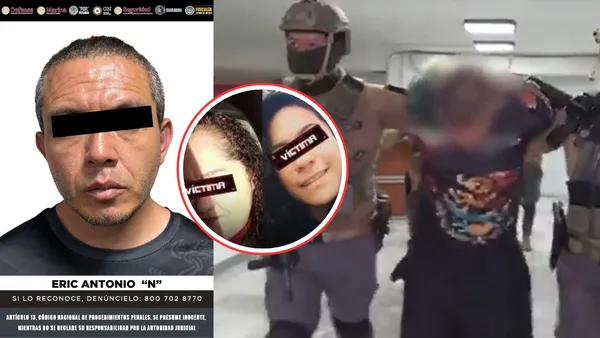 Detención de Erick "N", feminicida de Cuautitlán