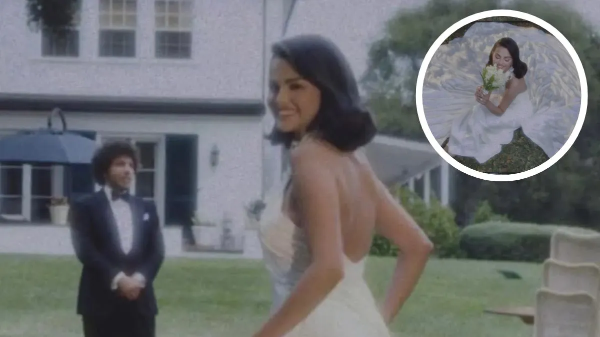 ¡Selena Gómez se viste de blanco! Oficialmente se ha casado con Benny Blanco