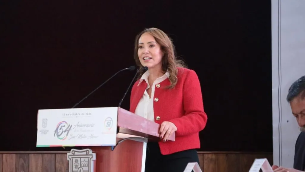 San Mateo Atenco celebra 154 años de historia, trabajo y progreso: Ana Muñiz Neyra