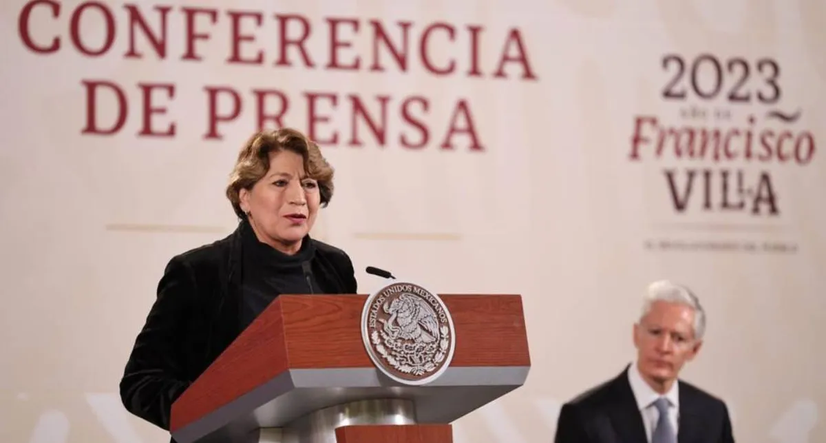 Delfina Gómez: Celebra avances del Trolebús Chalco-Santa Martha