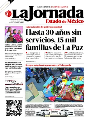 La Jornada Edomex | 18 de julio de 2026