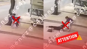 Mamá golpea a hija en la calle por ir tarde a la escuela en CDMX; VIDEO genera indignación