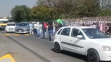 Familiares de Jeshua Cisneros exigen justicia, protestan frente al Parque de las Esculturas