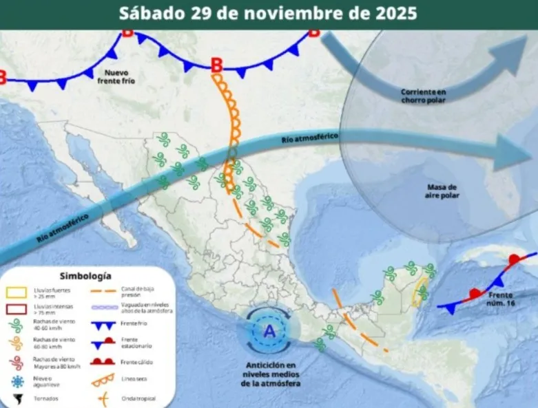 ¿Cómo estará el clima viernes, sábado y domingo de puente por nuevo Frente Frío en Edomex y CDMX?