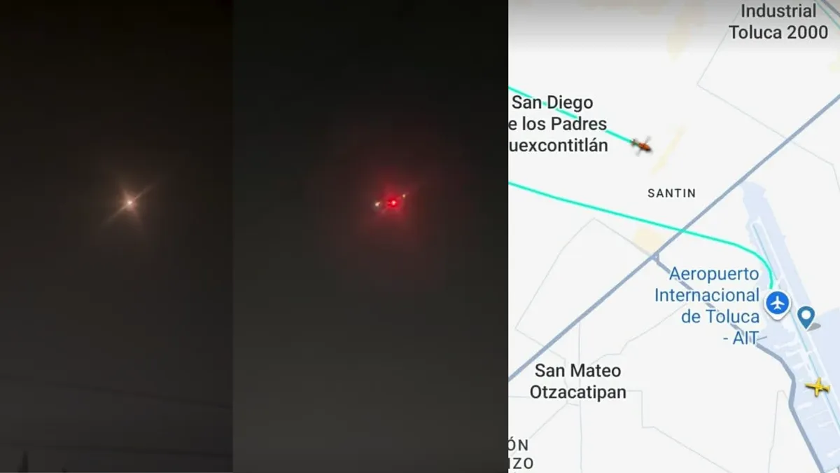 [VIDEO] Helicópteros sobrevuelan Toluca durante la madrugada