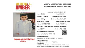 Alerta Amber: Se busca a Salvador Martínez de Jesús, desaparecido en Lerma