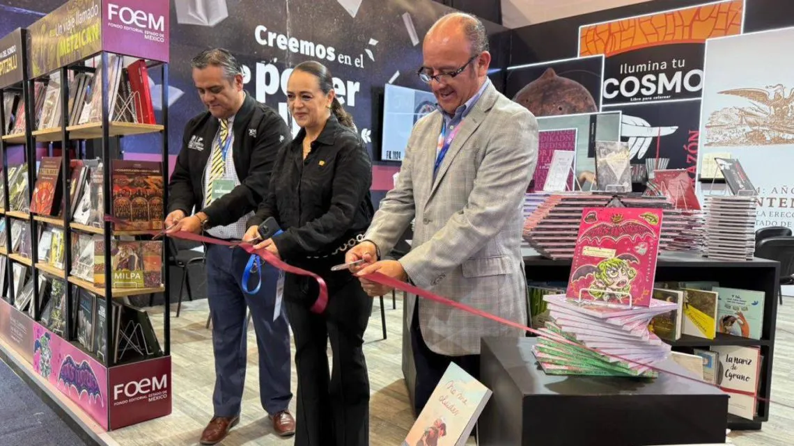 Escritores mexiquenses participan en la Feria Internacional del Libro en Guadalajara