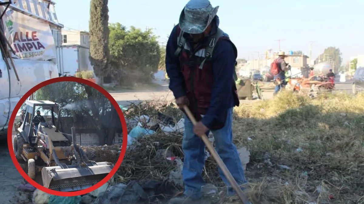 Chicoloapan recolecta 750 toneladas de basura de las calles y bajo puentes en dos semanas