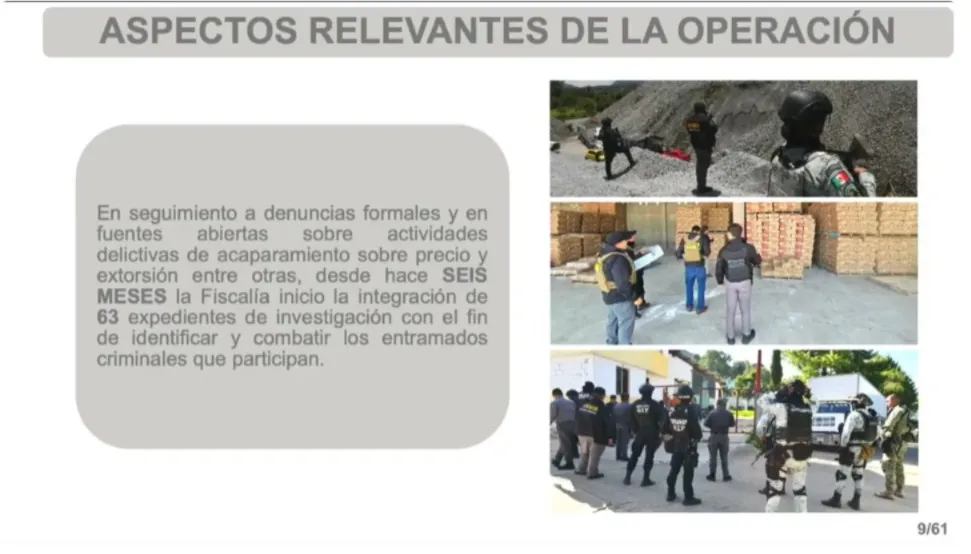 Revelan impactantes resultados de la “Operación Liberación” en el sur del Edomex