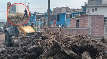 Lluvias en Chalco dejan un muerto en San Martín Cuautlalpan tras tormenta