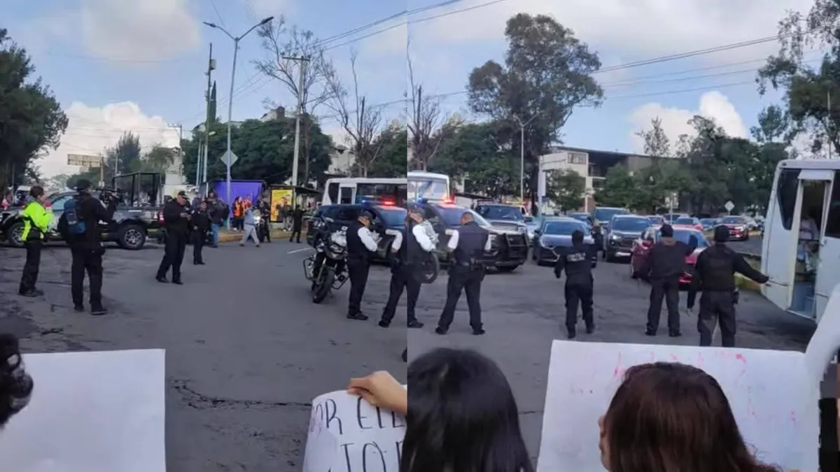Estudiantes del CCH Naucalpan exigen justicia: protestan por desaparición de su compañera Kimberly