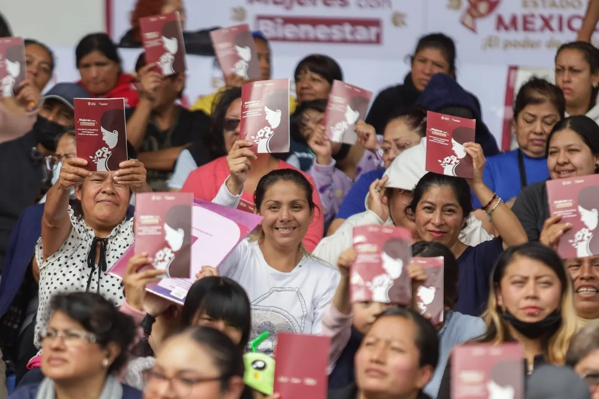 Edomex: Programa Mujeres con Bienestar llega a las 650 mil beneficiarias