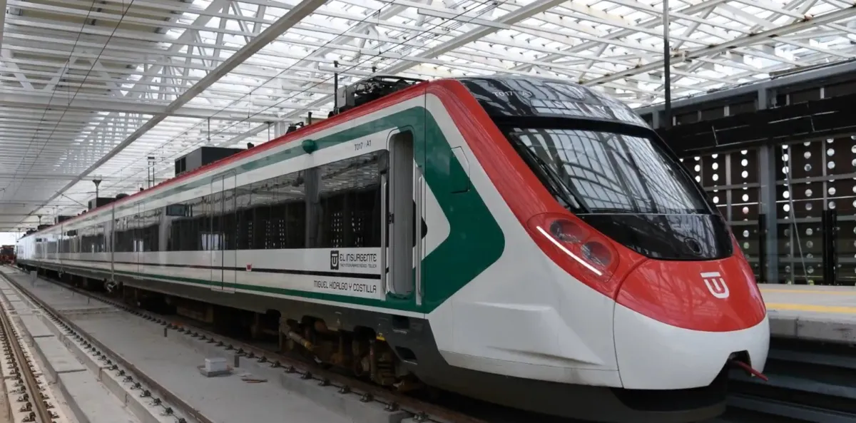 Inauguran el último tramo del Tren Interurbano México–Toluca “El Insurgente”, encabezado por la presidenta de México Claudia Sheinbaum y la gobernadora del Estado de México Delfina Gómez Álvarez.