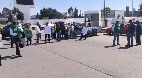 La movilización provocó afectaciones a la circulación vehicular en la zona.