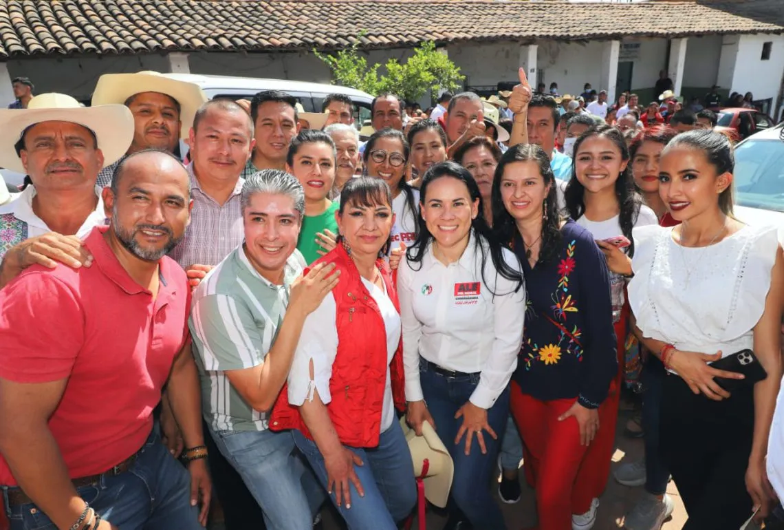 Alejandra del Moral afirma que recorrerá todos los rincones del estado