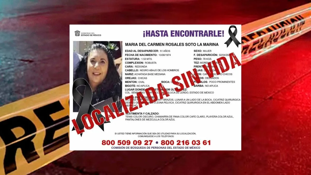 Confirman que el cuerpo sin vida en vivienda de El Seminario es de María del Carmen Rosales Soto