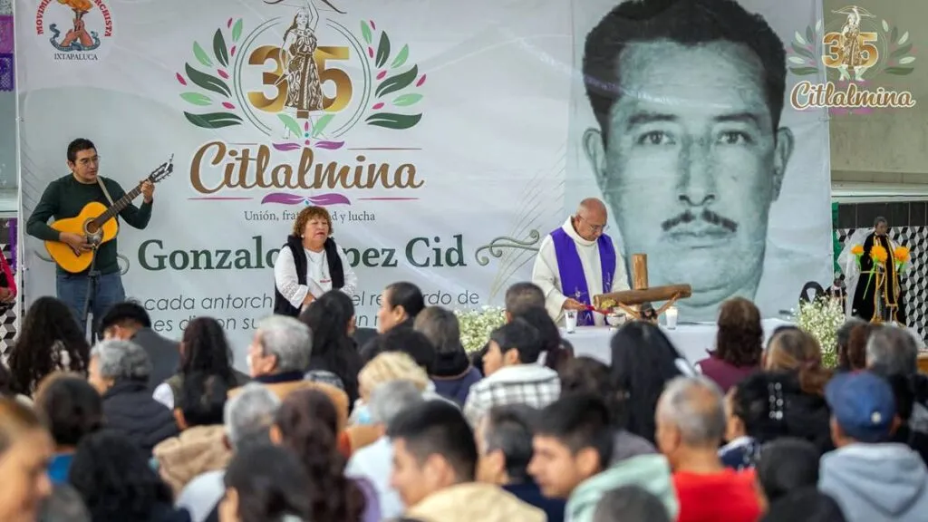 Vecinos de Ixtapaluca conmemoran fundación de colonia Citlalmina