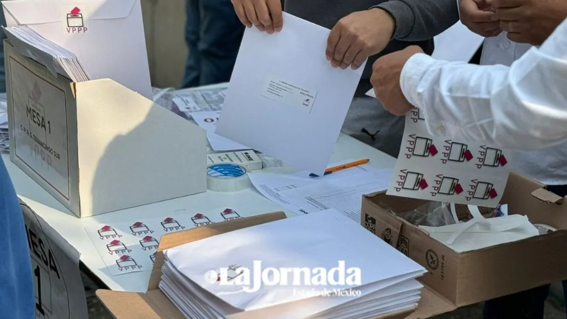 Votación anticipada termina en prisiones y 7% no participa