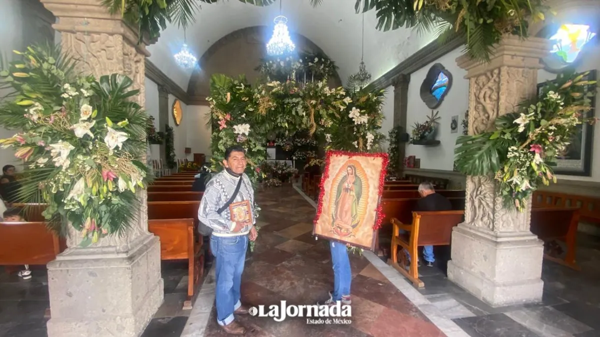 Chimalhuacán: Dedican una semana de celebraciones a la Virgen de Guadalupe