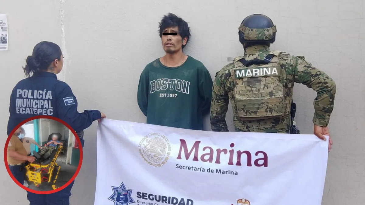 Hombre ebrio es detenido por golpear a su hijo de 7 años en Ecatepec [VIDEO]