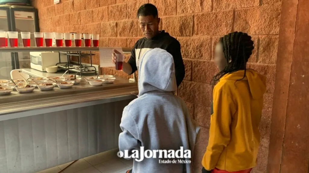 Migrantes alojados en Ecatepec se resisten a regresar a su país