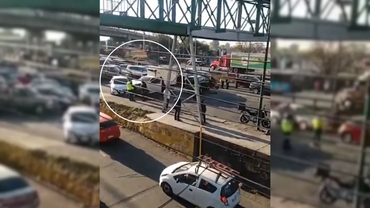 Choque múltiple en Tlalnepantla genera caos en la avenida Mario Colín