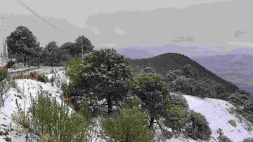 Jocotitlán: se reporta nevada