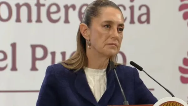 Claudia Sheinbaum criticó a la oposición y respaldó la acogida de huérfanos del conflicto en Gaza.
