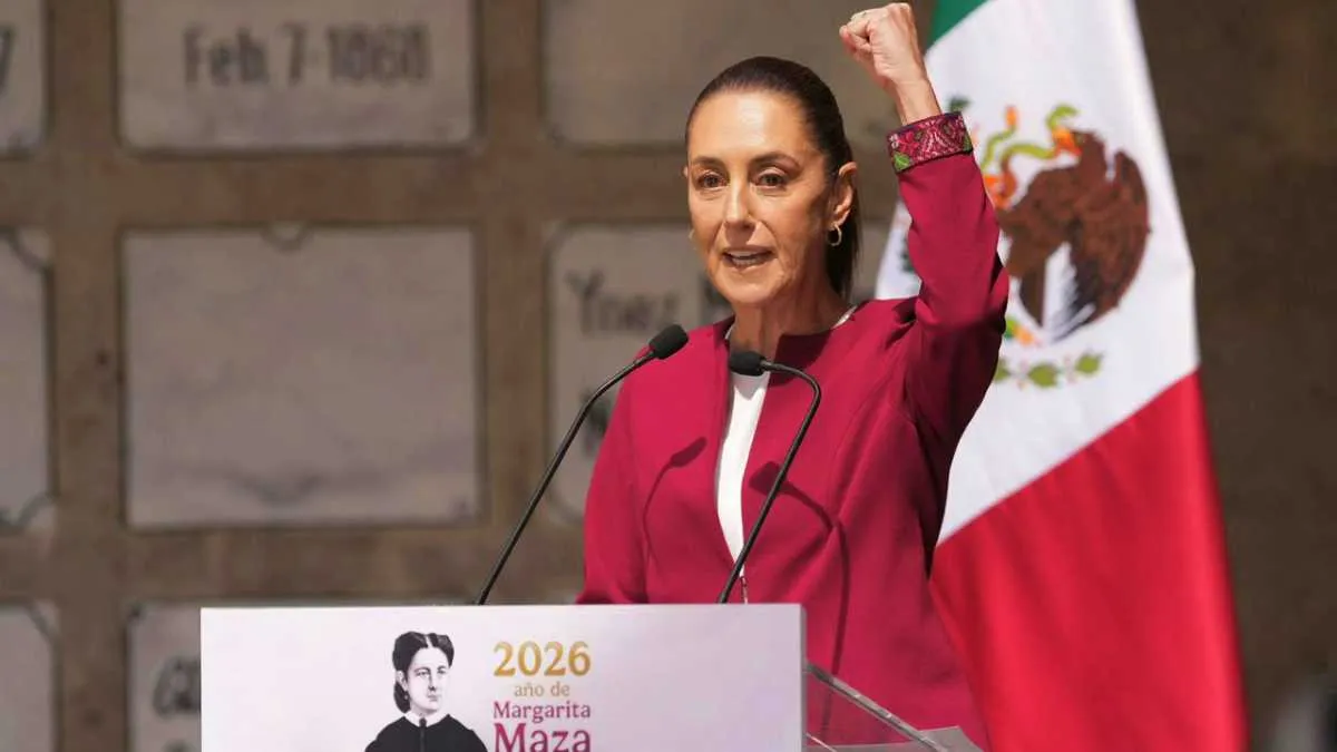 Sheinbaum encabeza homenaje histórico a Margarita Maza en su bicentenario