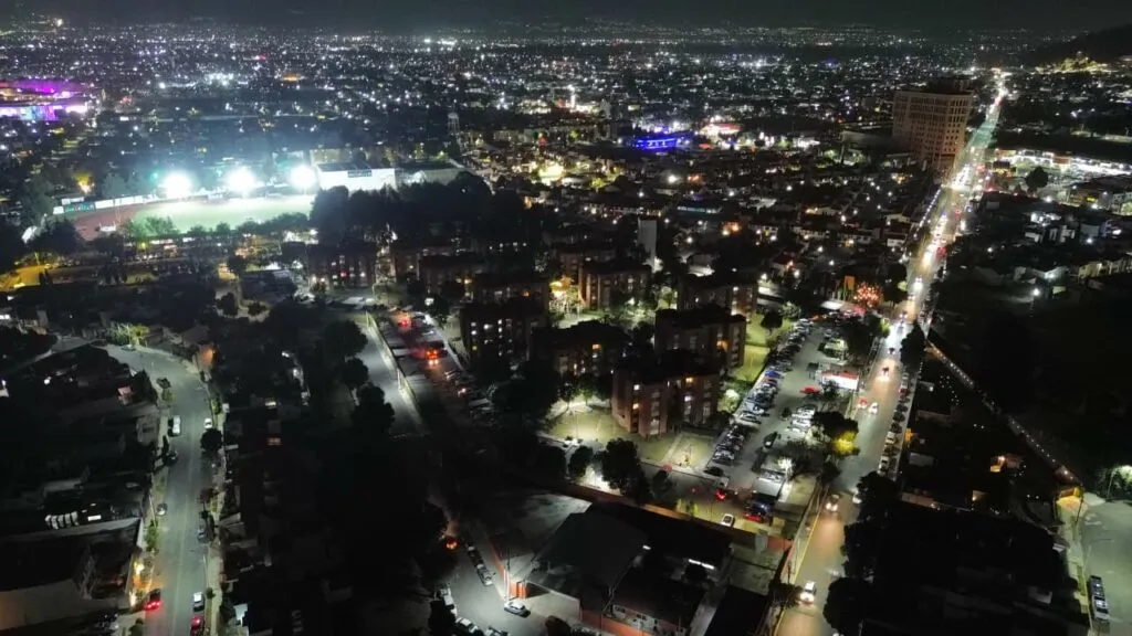 Metepec brilla con modernización de alumbrado: 3,429 nuevas luminarias refuerzan la seguridad