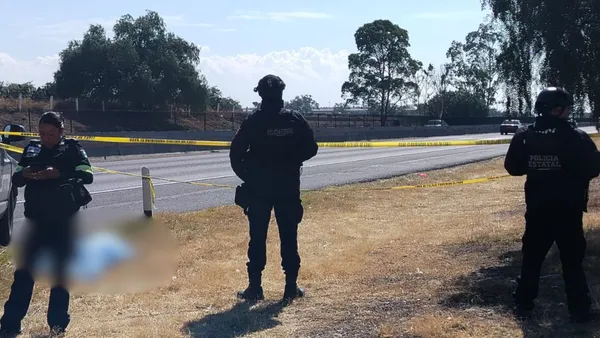 Abandonan dos cadáveres en la autopista México–Pachuca