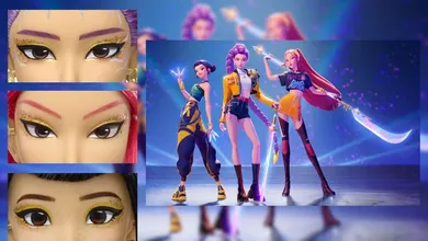 Huntrix, así lucen las muñecas de la película 'Las Guerreras K-pop'
