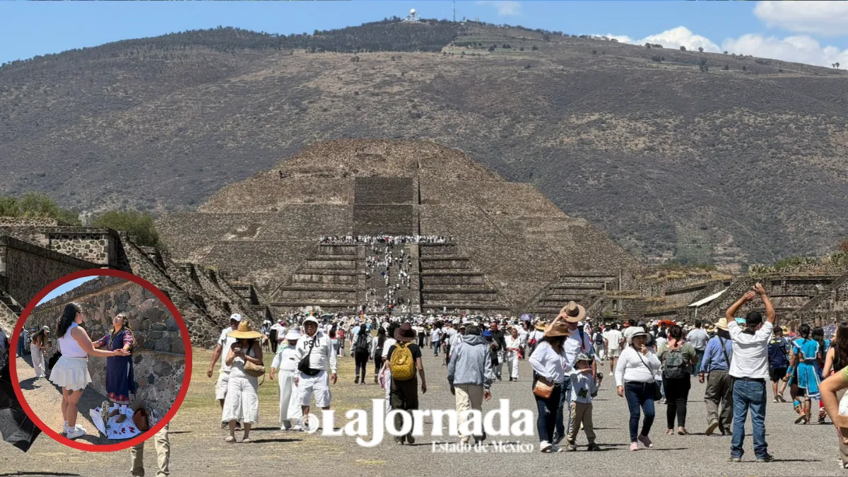 Más de 10 mil visitantes reciben la primavera en Teotihuacán