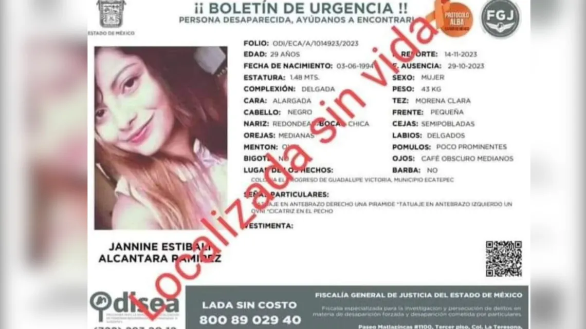 Ecatepec: Despiden a Jannine Estibali, víctima de feminicidio