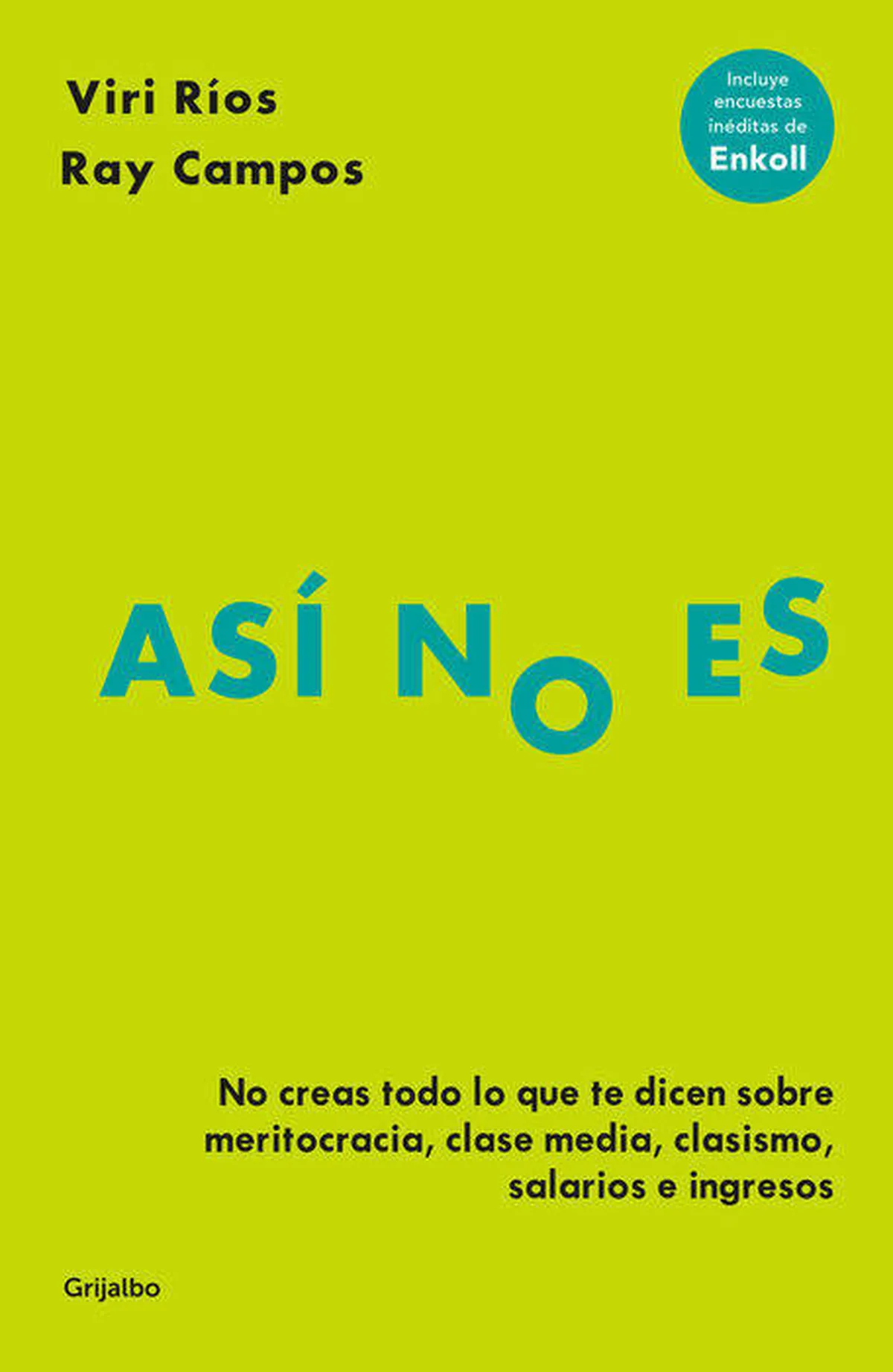 Raymundo Campos y Viri Ríos presentan “Así no es”