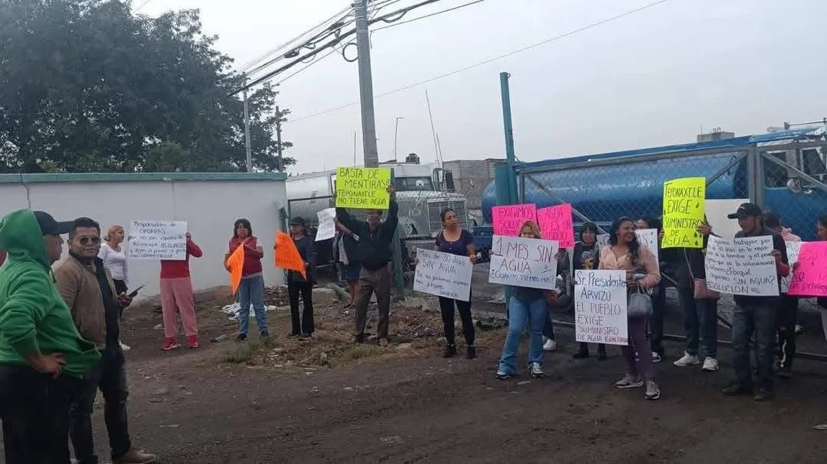 Vecinos de Ixtapaluca llevan un mes sin agua