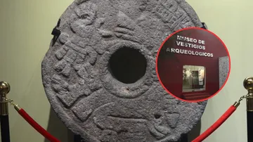 Ecatepec exhibe aro prehispánico del Juego de Pelota en el museo MUVA