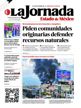 La Jornada Edomex | 02 de agosto de 2026