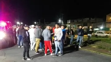 Grupo de choque libera a un presunto narcomenudista en Ecatepec
