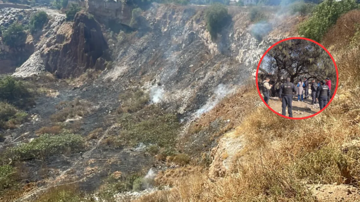 Emergencia en Hueyotenco: Tecámac establece plazo de 30 días para sofocar incendio en mina