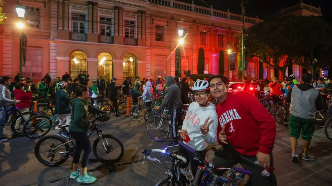UAEMéx: Realiza rodada Ciclista por la Paz