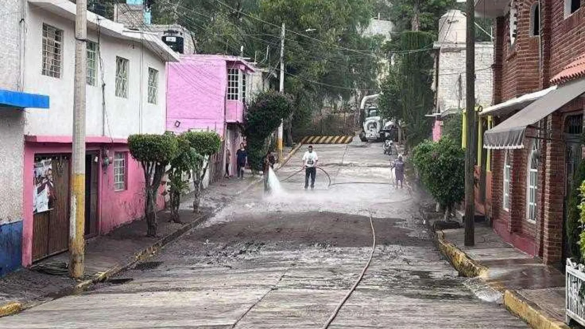 Ecatepec: Tras 72 horas de trabajos, Grupo Tláloc libera zona afectada por inundación
