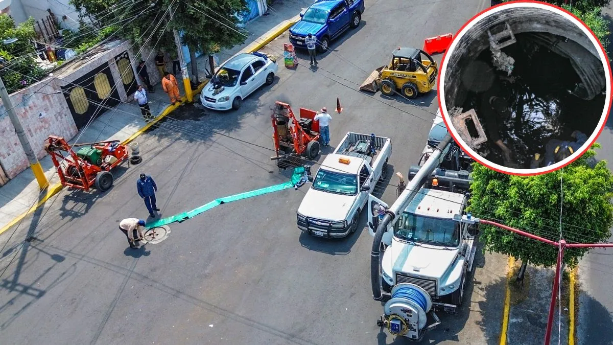 GEM da mantenimiento a infraestructura de drenaje para evitar inundaciones