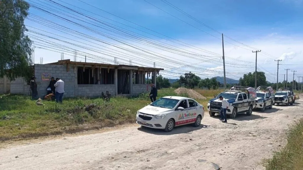 Teotihuacán: Clausuran lotes clandestinos tras operativo