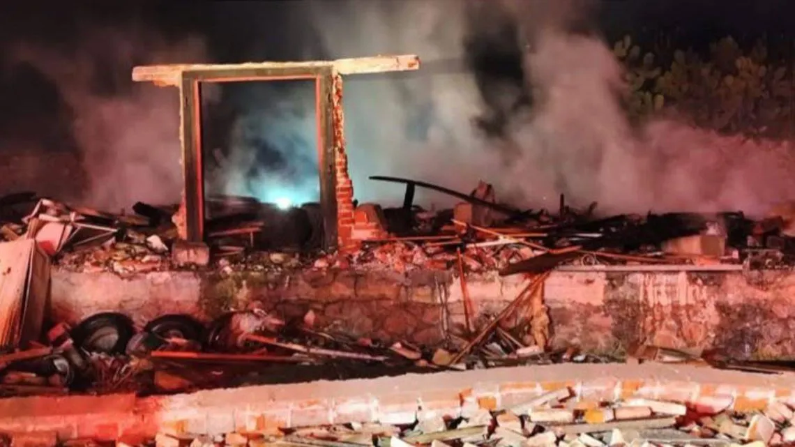 [Video] Explosión de polvorín deja dos muertos en San Martín de las Pirámides